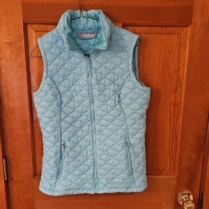 Women's Size S Free Country Aqua Quilted Vest